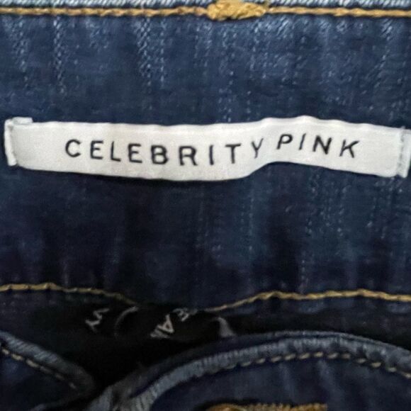 Celebrity Pink Denim Bermuda Shorts ~ size 13/31 - Picture 5 of 6